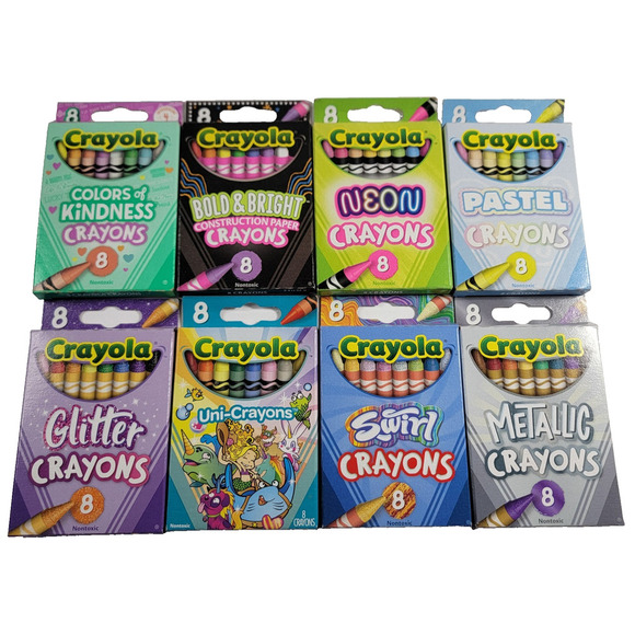 SPECIAL EFFECTS CRAYOLA CRAYON BUNDLE!! BRAND NEW!! GREAT FOR KIDS GIFTS & FUN! - Picture 1 of 11